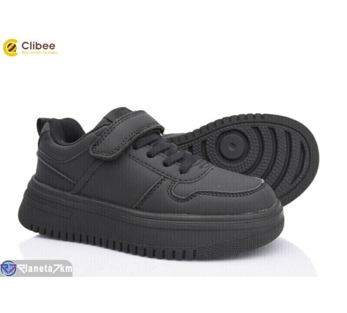 Дитячі кросівки на весну/осінь (6 пар р.32-37) чорний  "BELIES"