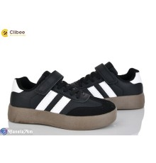 Дитячі кросівки на весну/осінь (6 пар р.32-37) чорний  "BELIES"