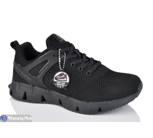 Кросівки чоловічі на літо (8 пар р.41-46) чорний  "Bocelli"