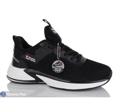 Кросівки чоловічі на весну/осінь (8 пар р.41-46) чорний  "Bocelli"