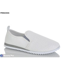 Сліпони жіночі на літо (8 пар р.36-41) білий  "DIANA"