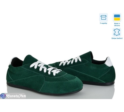 Кросівки жіночі на весну/осінь (6 пар р.36-40) зелений  "Linda"