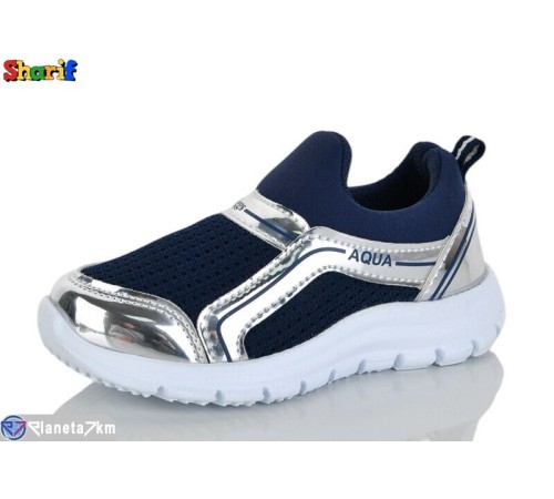 Дитячі кросівки на весну/осінь (8 пар р.22-25) синій  "Sharif"