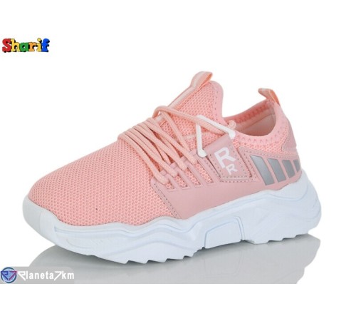 Дитячі кросівки на весну/осінь (8 пар р.26-30) рожевий  "Sharif"