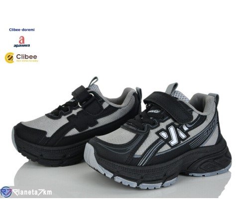 Дитячі кросівки на весну/осінь (6 пар р.26-31) чорний  "BELIES-D"