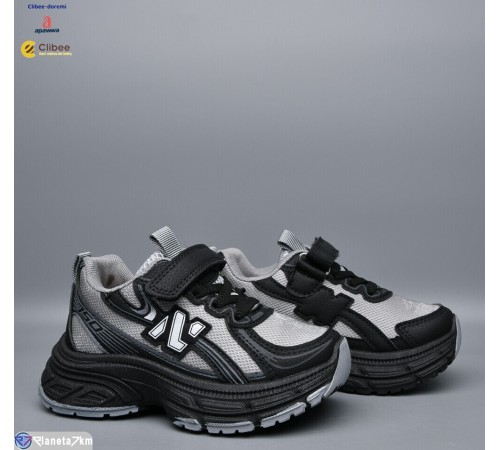 Дитячі кросівки на весну/осінь (6 пар р.26-31) чорний  "BELIES-D"