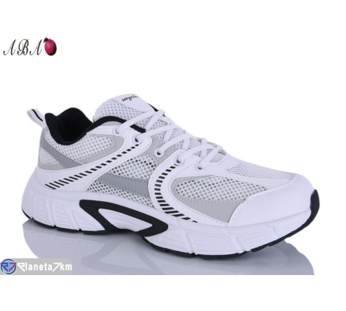 Кросівки чоловічі на літо (8 пар р.41-45) білий  "Aba"