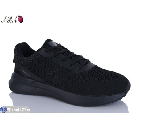 Кросівки чоловічі на літо (8 пар р.41-46) чорний  "Aba"