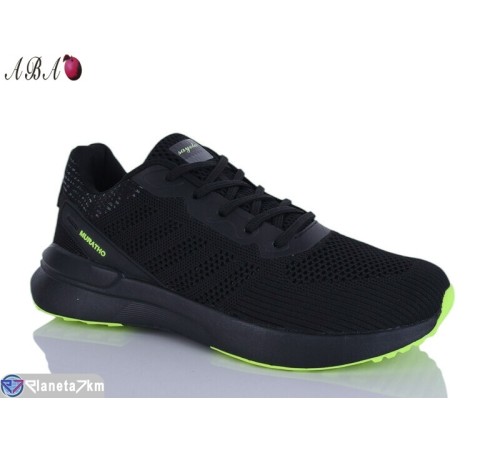 Кросівки чоловічі на літо (8 пар р.41-46) чорний  "Aba"