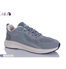 Кросівки чоловічі на літо (8 пар р.41-45) сірий  "Aba"