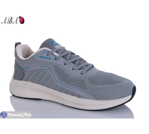 Кросівки чоловічі на літо (8 пар р.41-45) сірий  "Aba"