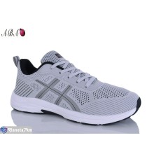 Кросівки чоловічі на літо (8 пар р.41-45) сірий  "Aba"