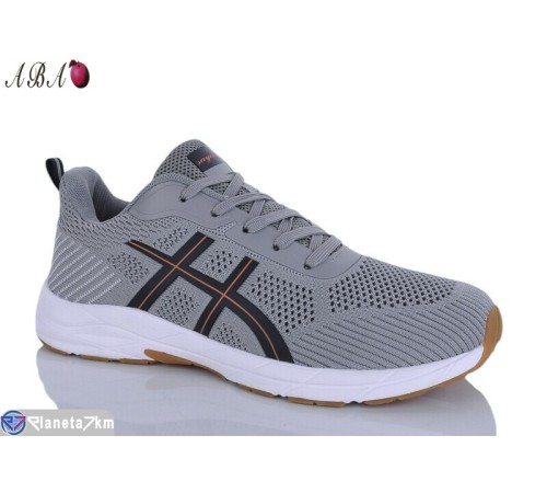 Кросівки чоловічі на літо (8 пар р.41-45) сірий  "Aba"