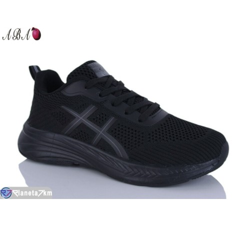 Кросівки на літо (8 пар р.37-41) чорний  "Aba"