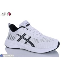 Кросівки на літо (8 пар р.37-41) білий  "Aba"