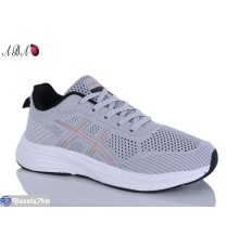 Кросівки на літо (8 пар р.37-41) сірий  "Aba"