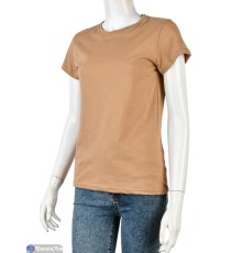 Футболка жіноча на літо (4 шт. р.сетка S-XL) бежевий  "Danko"