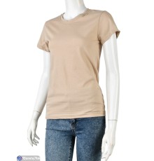 Футболка жіноча на літо (4 шт. р.сетка S-XL) бежевий  "Danko"