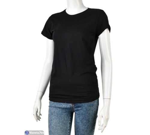 Футболка жіноча на літо (4 шт. р.сетка S-XL) чорний  "Danko"