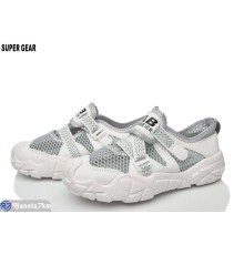 Дитячі кросівки на літо (12 пар р.29-34) сірий  "Super Gear"