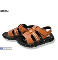 Сандалі дитячі на літо (6 пар р.26-31) коричневий  "Super Gear"