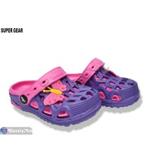 Кроки дитячі на літо (10 пар р.20-29) фіолетовий  "Super Gear"