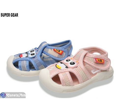 Дитячі босоніжки на літо (12 пар р.18-23) мікс  "Super Gear"
