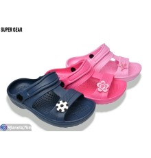 Шлепки дитячі на літо (18 пар р.30-35) мікс  "Super Gear"