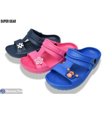 Шлепки дитячі на літо (18 пар р.30-35) мікс  "Super Gear"
