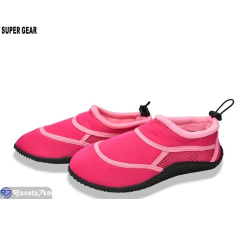 Коралки дитячі на літо (6 пар р.31-36) рожевий  "Super Gear"