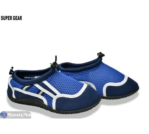 Коралки дитячі на літо (6 пар р.31-36) синій  "Super Gear"