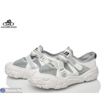 Дитячі кросівки на літо (12 пар р.29-34) сірий  "Jibukang"