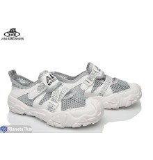 Дитячі кросівки на літо (12 пар р.31-36) сірий  "Jibukang"