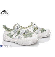 Дитячі кросівки на літо (12 пар р.29-34) зелений  "Jibukang"