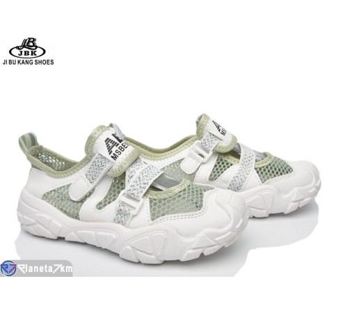 Дитячі кросівки на літо (12 пар р.29-34) зелений  "Jibukang"