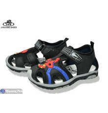 Сандалі дитячі на літо (10 пар р.21-25) чорний  "Jibukang"