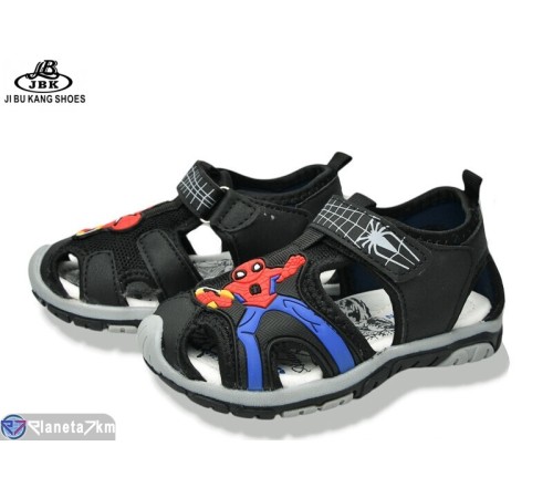 Сандалі дитячі на літо (10 пар р.21-25) чорний  "Jibukang"