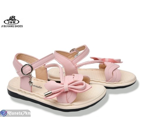 Дитячі босоніжки на літо (10 пар р.27-31) рожевий  "Jibukang"