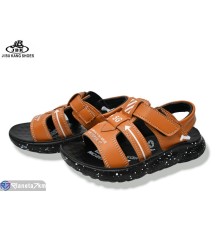 Сандалі дитячі на літо (6 пар р.26-31) коричневий  "Jibukang"