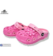 Кроки дитячі на літо (10 пар р.20-29) рожевий  "Jibukang"