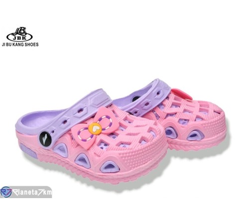 Кроки дитячі на літо (10 пар р.20-29) рожевий  "Jibukang"