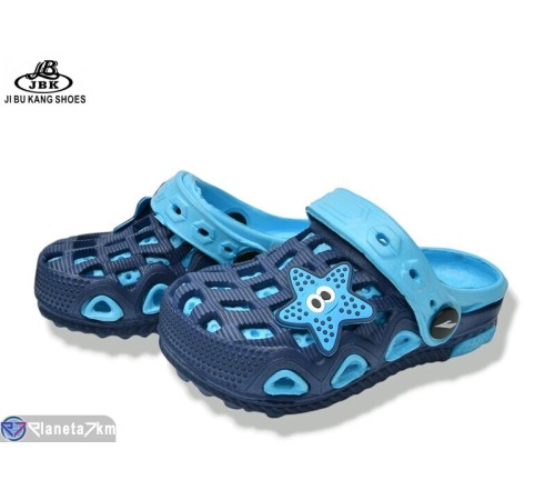 Кроки дитячі на літо (10 пар р.20-29) синій  "Jibukang"