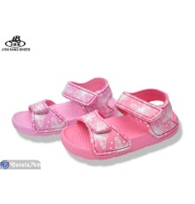 Дитячі босоніжки на літо (12 пар р.19-24) рожевий  "Jibukang"