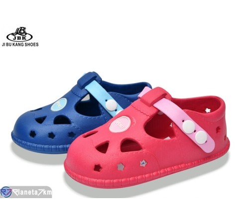 Кроки дитячі на літо (12 пар р.24-29) мікс  "Jibukang"