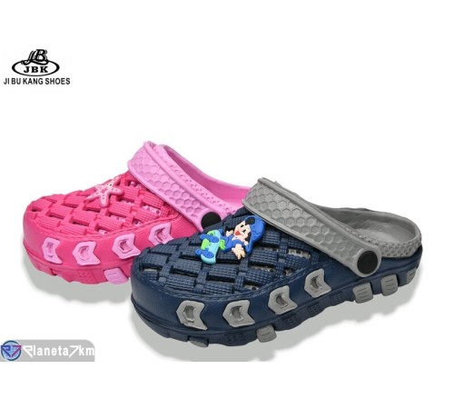 Кроки дитячі на літо (12 пар р.30-35) мікс  "Jibukang"