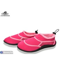 Коралки дитячі на літо (6 пар р.31-36) рожевий  "Jibukang"