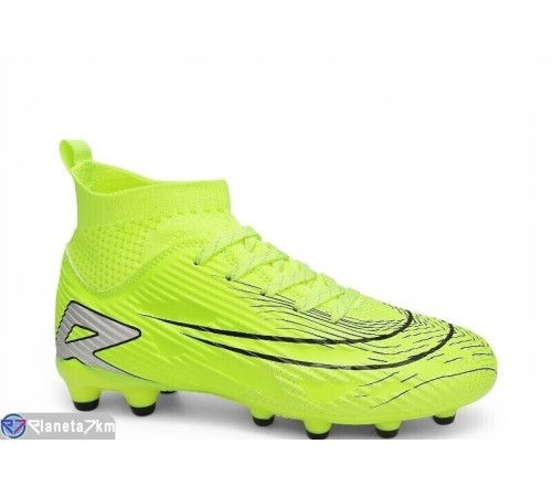 Футбольне взуття дитяче на весну/осінь (8 пар р.33-36) зелений  "DEVER"