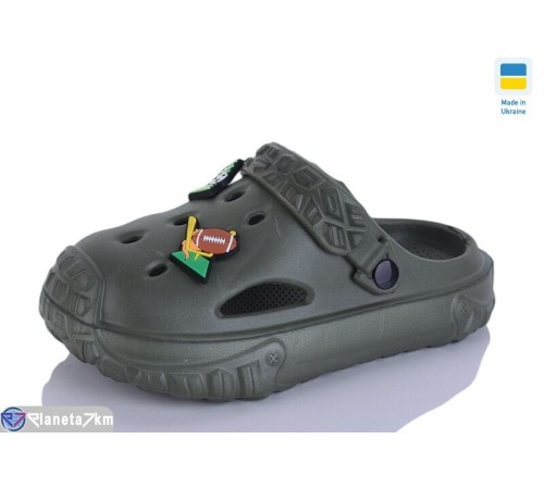 Кроки дитячі на літо (6 пар р.24-35) хакі  "Melinda"