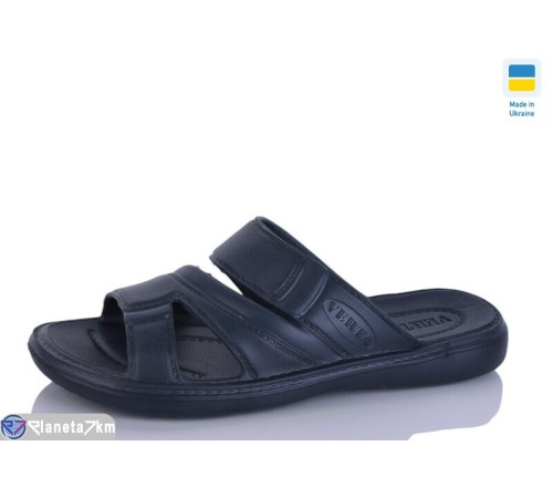 Шлепки чоловічі на літо (6 пар р.41-46) синій  "Melinda"