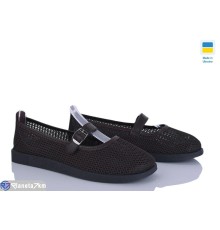 Туфлі жіночі на літо (8 пар р.37-42) коричневий  "OLLA"